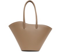 Taupe Tall Tulip Tote