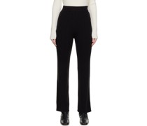 Black Flared Trousers
