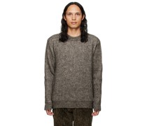 Brown Field Sweater