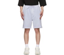 Purple French Terry Shorts