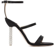 Black Rosalind Heeled Sandals