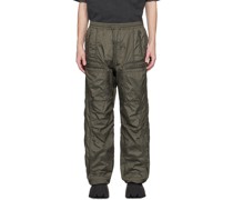 Khaki Zip Pocket Cargo Pants