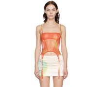 SSENSE Exclusive Orange Snuff Bottle Tank Top
