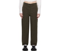 Khaki Bee Trousers