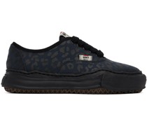 Black Baker Leopard Sneakers