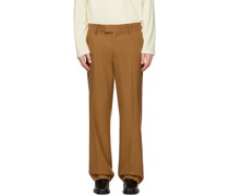 Tan Mike Suit Trousers