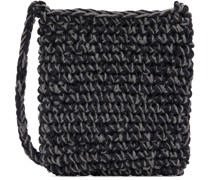 Black & Gray Neck Bag