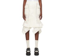 Off-White Handkerchief Midi Skirt