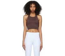 Brown Revitalised Tank Top