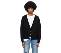 Black High Twist Cardigan