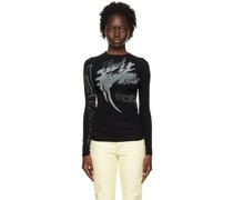 Black Emery Long Sleeve T-Shirt