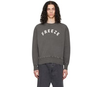 Gray Embroidered Sweatshirt