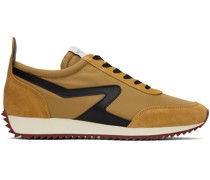 Yellow Retro Runner Sneakers