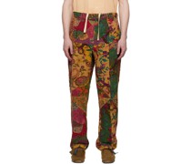Multicolor Carlyle Trousers