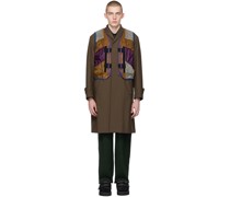 Brown Coat & Vest Set