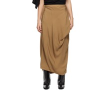 Brown Canopy Maxi Skirt