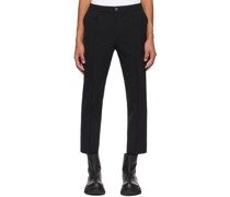 Black Drawstring Trousers