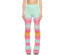Pink & Blue Spiky Trousers