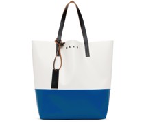 White & Blue Tribeca Tote