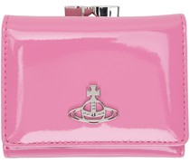 Pink Small Frame Wallet