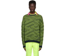 Green 'La Greca' Sweater
