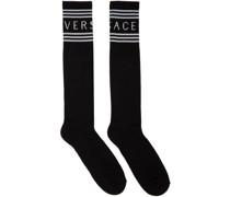 Black & White Vintage Logo Socks