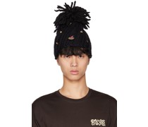Black Compass Beanie