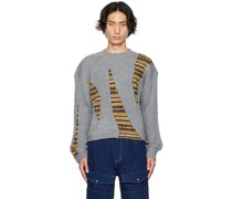 Gray Nordic Sweater