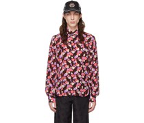SSENSE Exclusive Pink Blooming Hearts Shirt