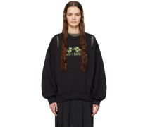 Black 'Ama Momentum' Sweatshirt