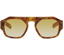 Beige Tortoiseshell Lefty Sunglasses