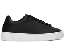 Black Greca Sneakers