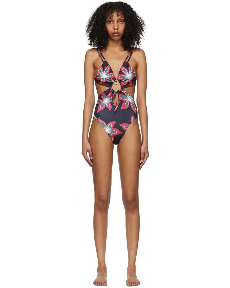 CHOPOVA LOWENA Damen SSENSE Exclusive Black One-Piece Swimsuit
