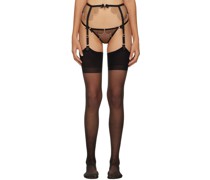Black Lorna Garter Belt
