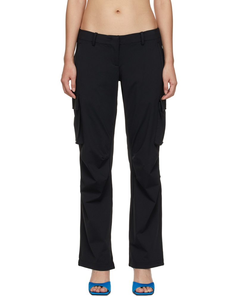 Miaou Damen Black Raven Cargo Trousers