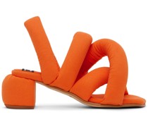 Orange Henrik Vibskov Edition Sausage Heeled Sandals