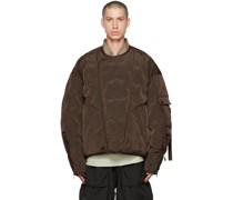 SSENSE Exclusive Brown Azyr Down Jacket
