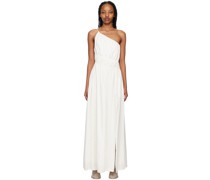 Off-White Sevilla Asymmetric Maxi Dress