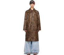 Tan Leopard Coat