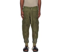 Khaki Army Jacket Cargo Pants
