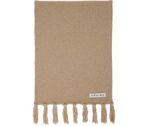Beige Desert Snow Scarf