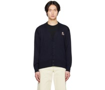 Navy Chillax Fox Cardigan