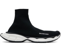 Black 3XL Sock Sneakers