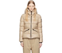 Tan Madalyn Down Jacket