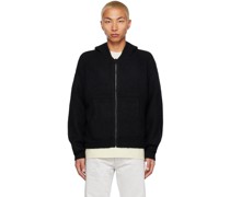 Black Oversized Hoodie