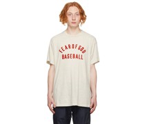 Beige 'Baseball' Shirt