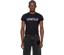 Black Shrunken T-Shirt