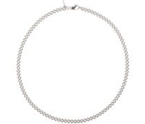 Silver Essential Knotted Chain Necklace