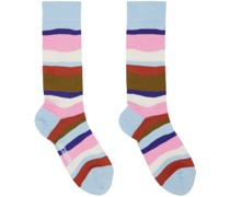 Multicolor Le Raphia 'Les Chaussettes Pagaio' Socks