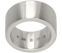 Silver Qrix Band Ring